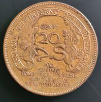 20 Centesimi 1906 Italien Münze Weltausstellung Milano Coin