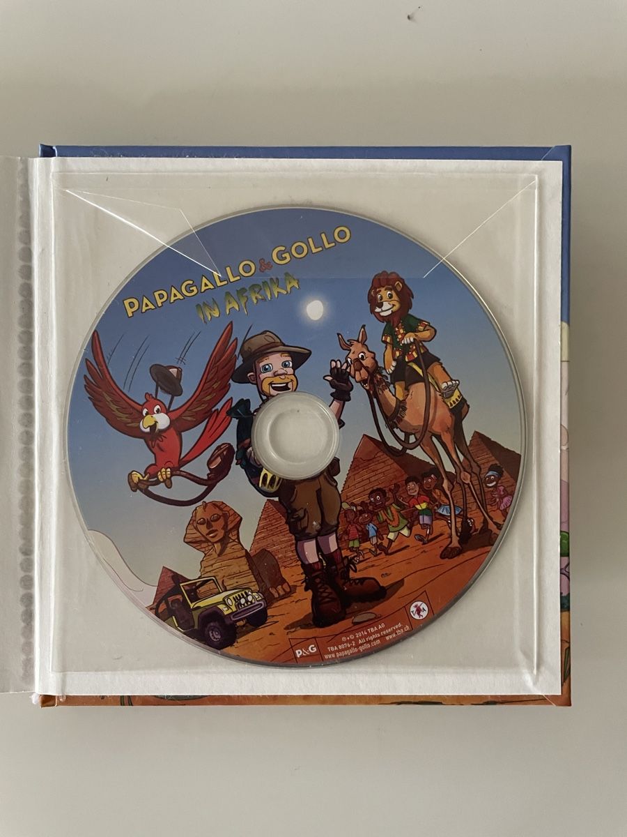 Audiolibri: Papagallo & Gollo in Afrika, Kinderbuch CD – Usato da Münsingen venduto da Galapago 1
