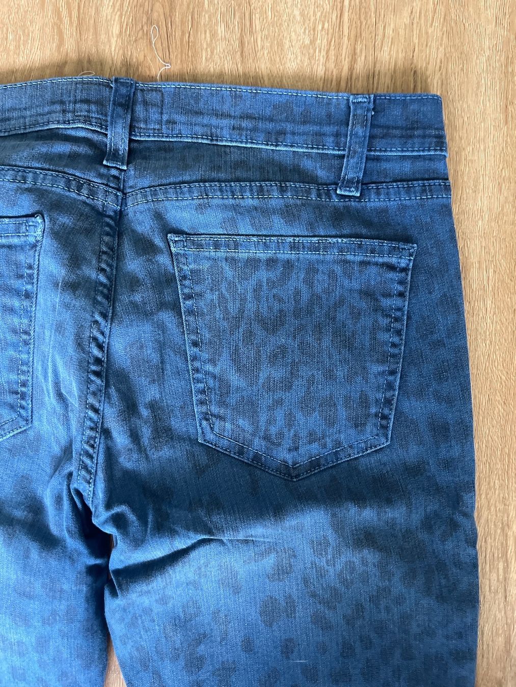 Jeans: Designer Jeans Grösse 38 Current Elliot blauer Leopard – D'occasion à Nussbaumen AG par HelenaDavid1910