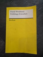 Frank Wedekind Frühlings Erwachen Reclam Taschenbuch