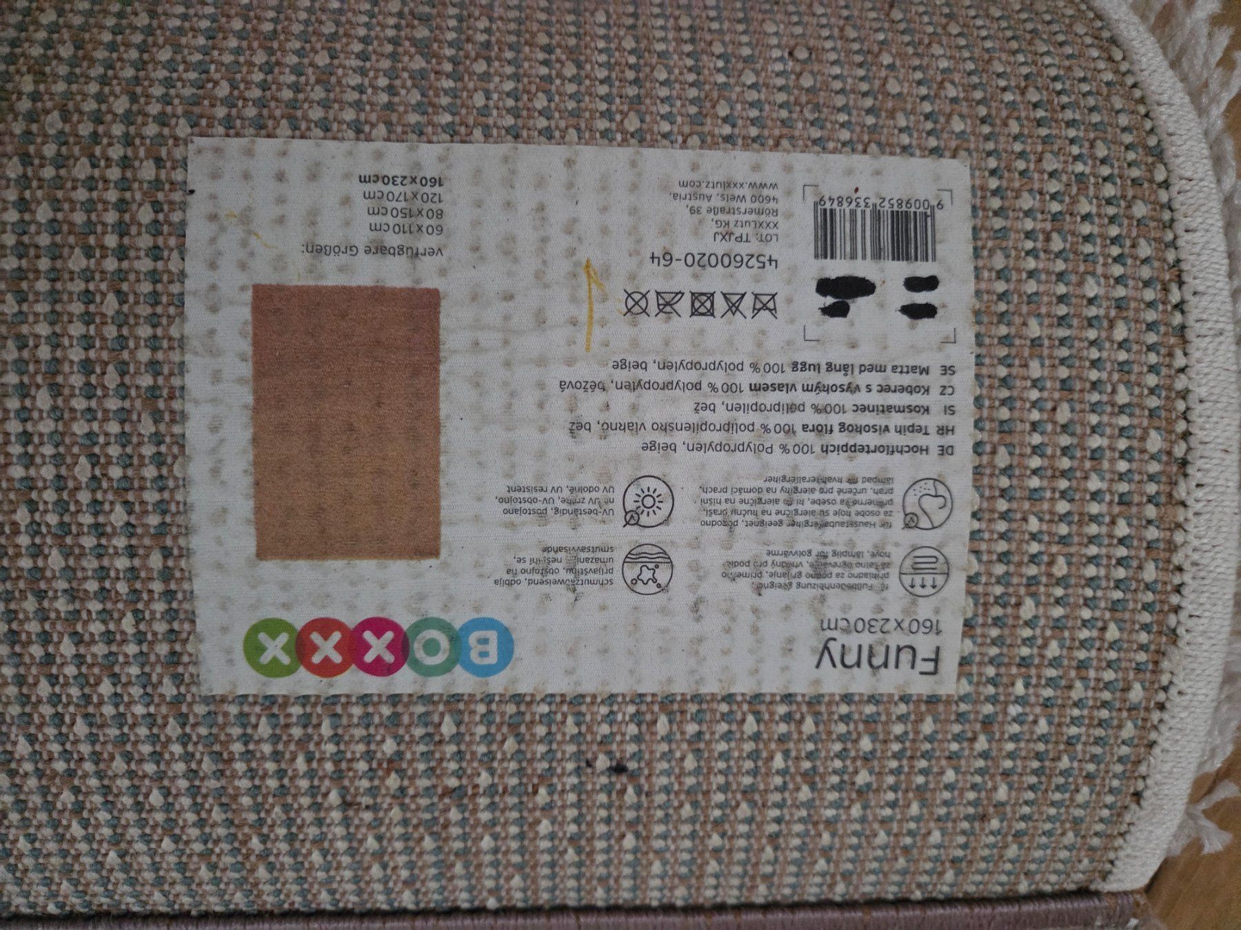 Tapis: Hochflorteppich 1.60m x 2.30m – D'occasion à Anwil par sangle 1