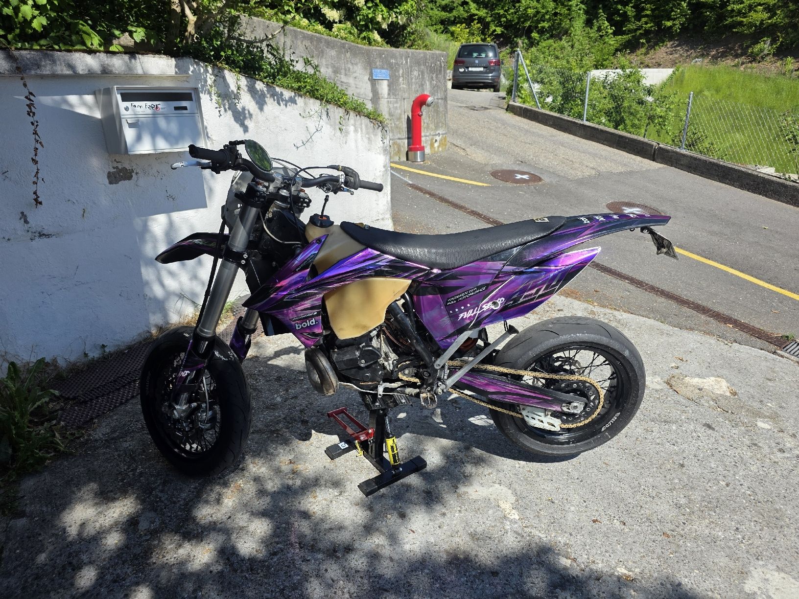 KTM Strada: Ktm exc 250 Supermoto – Usato da Thun venduto da fee_gj9t