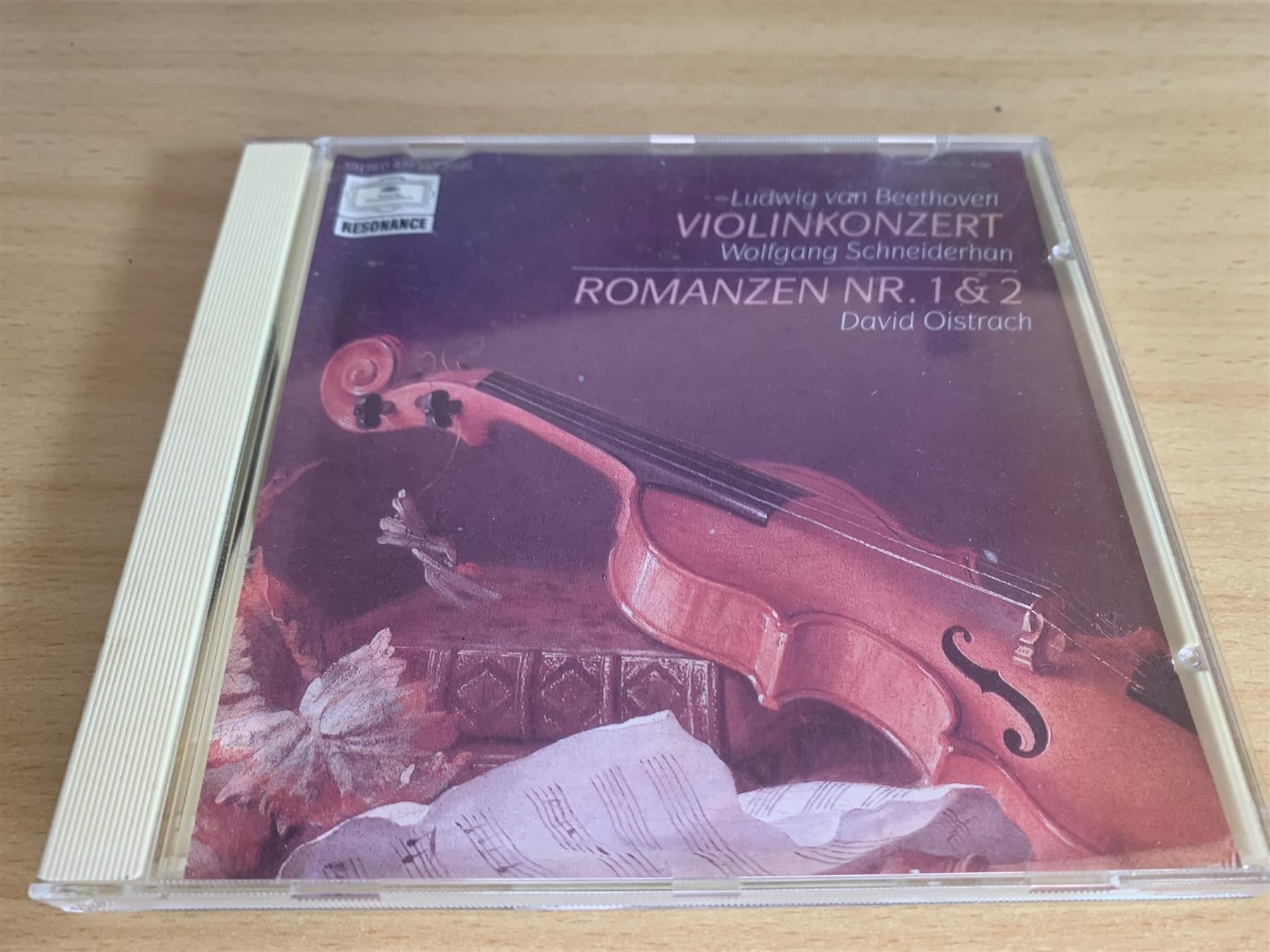 CDs: Beethoven - Violinkonzert/Romanzen Nr. 1 & 2 – Gebraucht aus Rikon im Tösstal von Alpenmutz