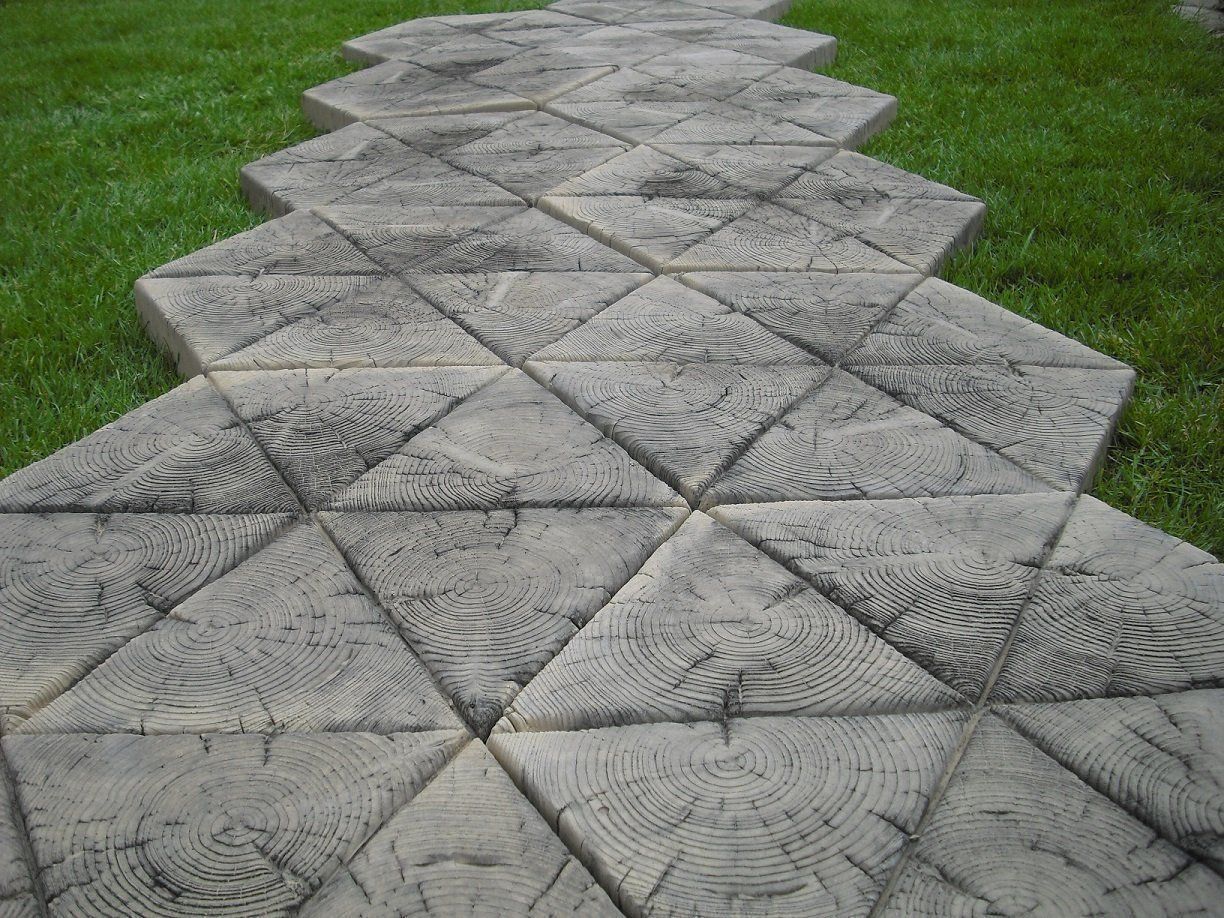 Bodenbeläge: Beton Gartenplatte/ Trittstein Holzoptik – Neu (gemäss Beschreibung) aus Herbetswil von AHA-Garten 6