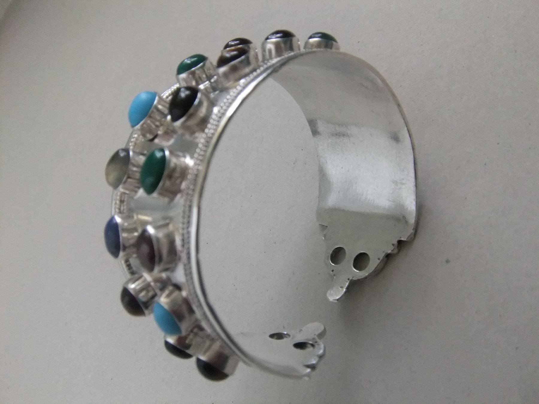 Bracciali & Braccialetti: Grosser Armreif - 800 Silber – Usato da Esslingen venduto da eintagammeer 5