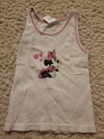 Mädchen Unterhemd Disney Minnie Mouse weiss Grösse 104