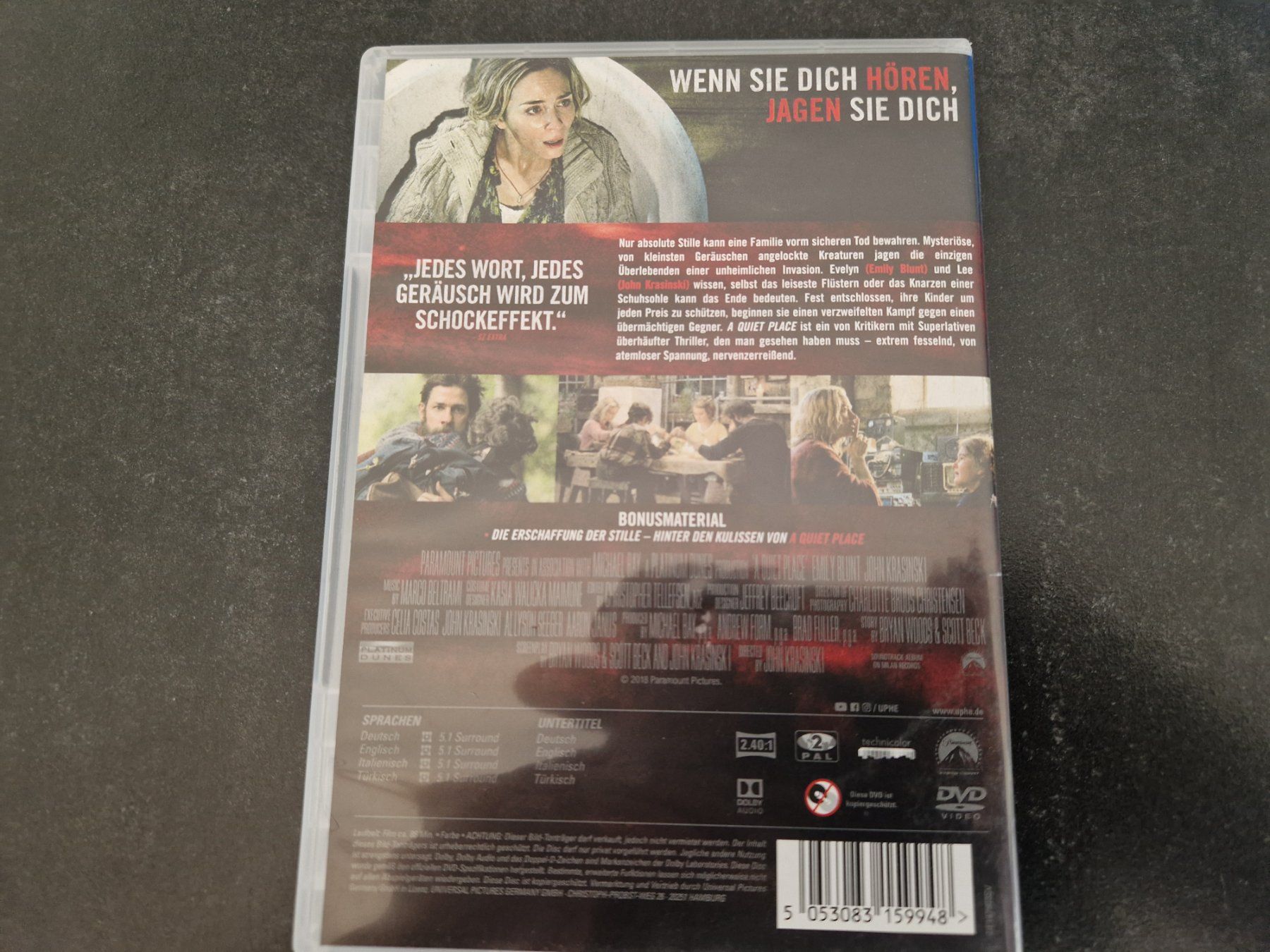 Alle DVDs: Quiet Place DVD Topzustand – Gebraucht aus Buchs SG von Herc01 2