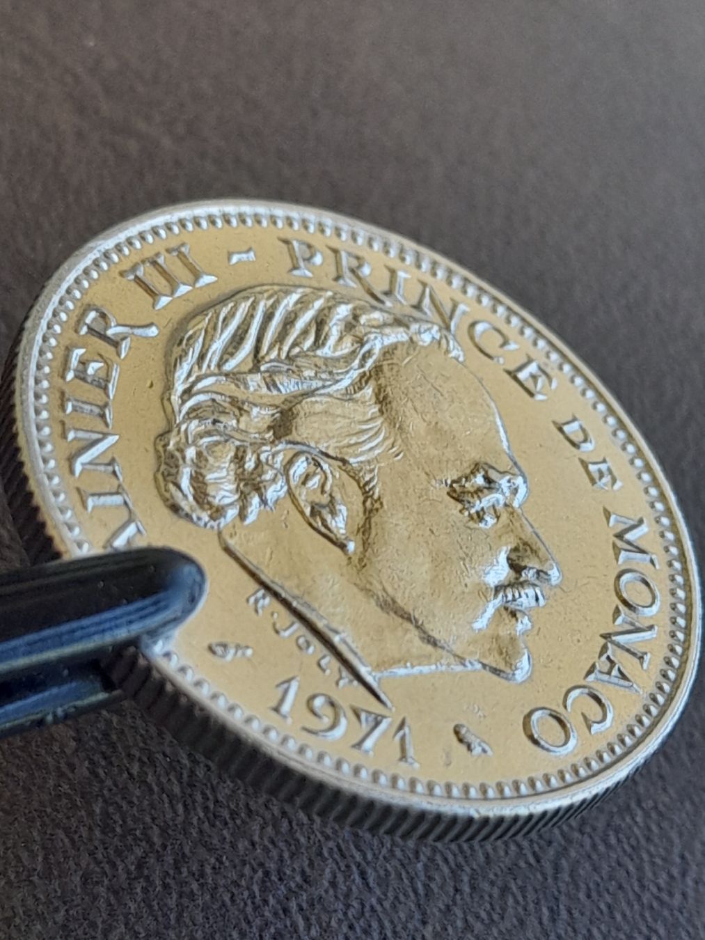 Tutti le monete: Monaco Rainier III 5 Francs 1971 – Usato da Basel venduto da Basel_20 5
