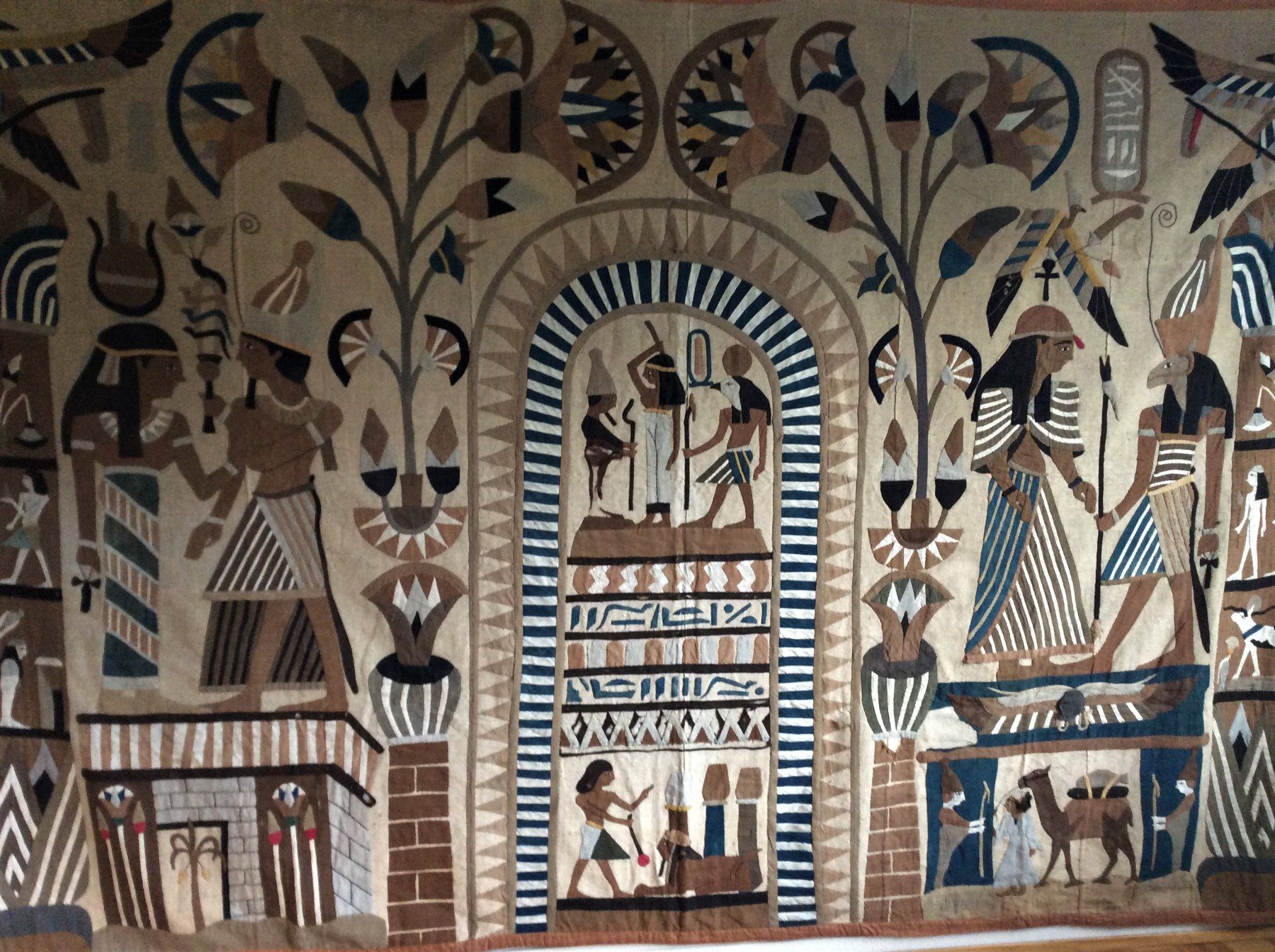 Dipinti: Appliqué de Tissus - Egypte – Usato da Genève venduto da edelweiss1900 1