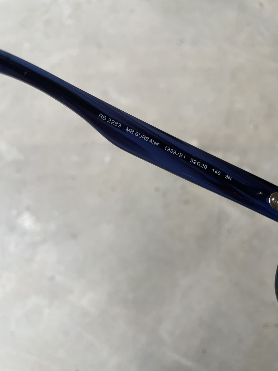 Ray-Ban Occhiali & Lenti: Ray-Ban Mr. Burbank Blue – Usato da basel venduto da wefindwildness 3