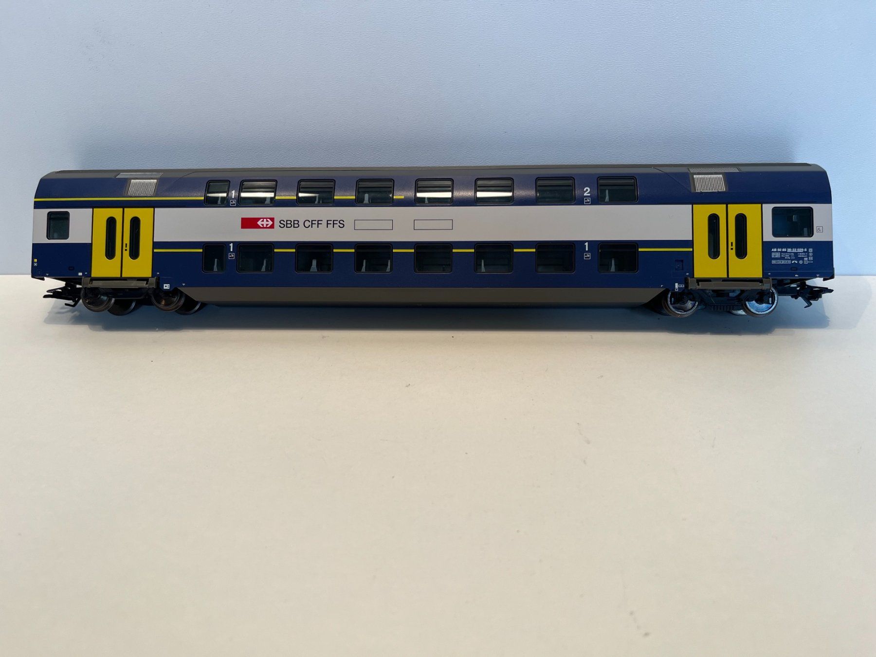 Fleischmann Modelleisenbahnen: Fleischmann Wagen S-Bahn, Doppelstockwagen – Neu (gemäss Beschreibung) aus Lohn-Ammannsegg von 406peugeot 1