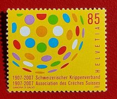 100 J. SCHWEIZERISCHER KRIPPENVERBAND 1235 2007** POSTFRISCH