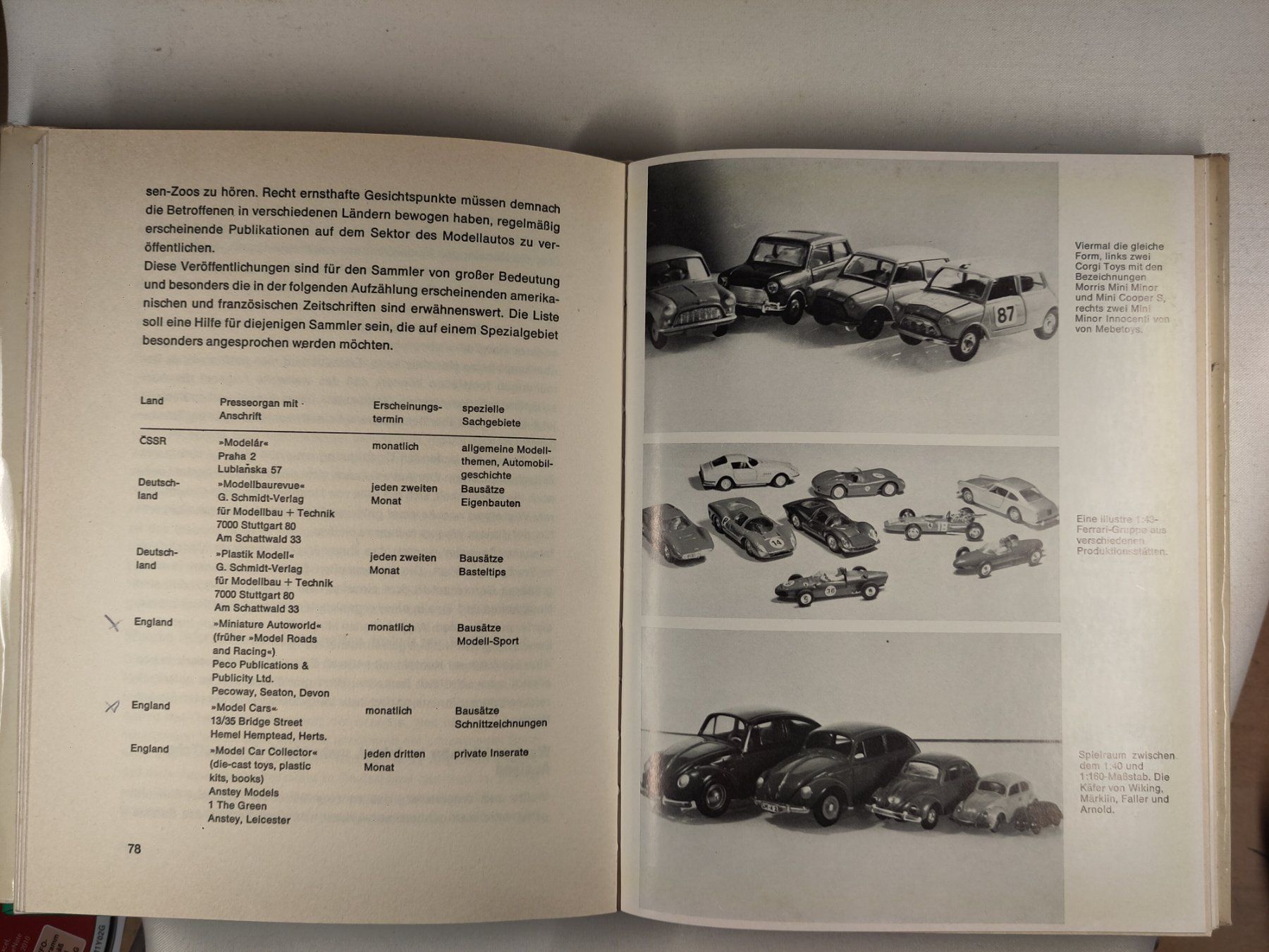 Libri: Buch MODELLAUTOS MIT SYSTEM GESAMMELT – Usato da Bibern SO venduto da urhebeal 4