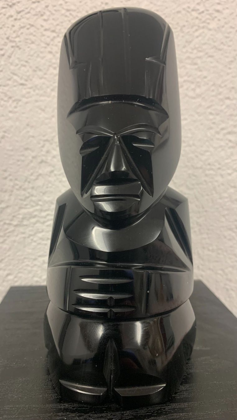 Sculture & Statue: Aztekische oder Maya Götzenskulptur / Briefbeschwerer – Usato da Gundetswil venduto da Egro100
