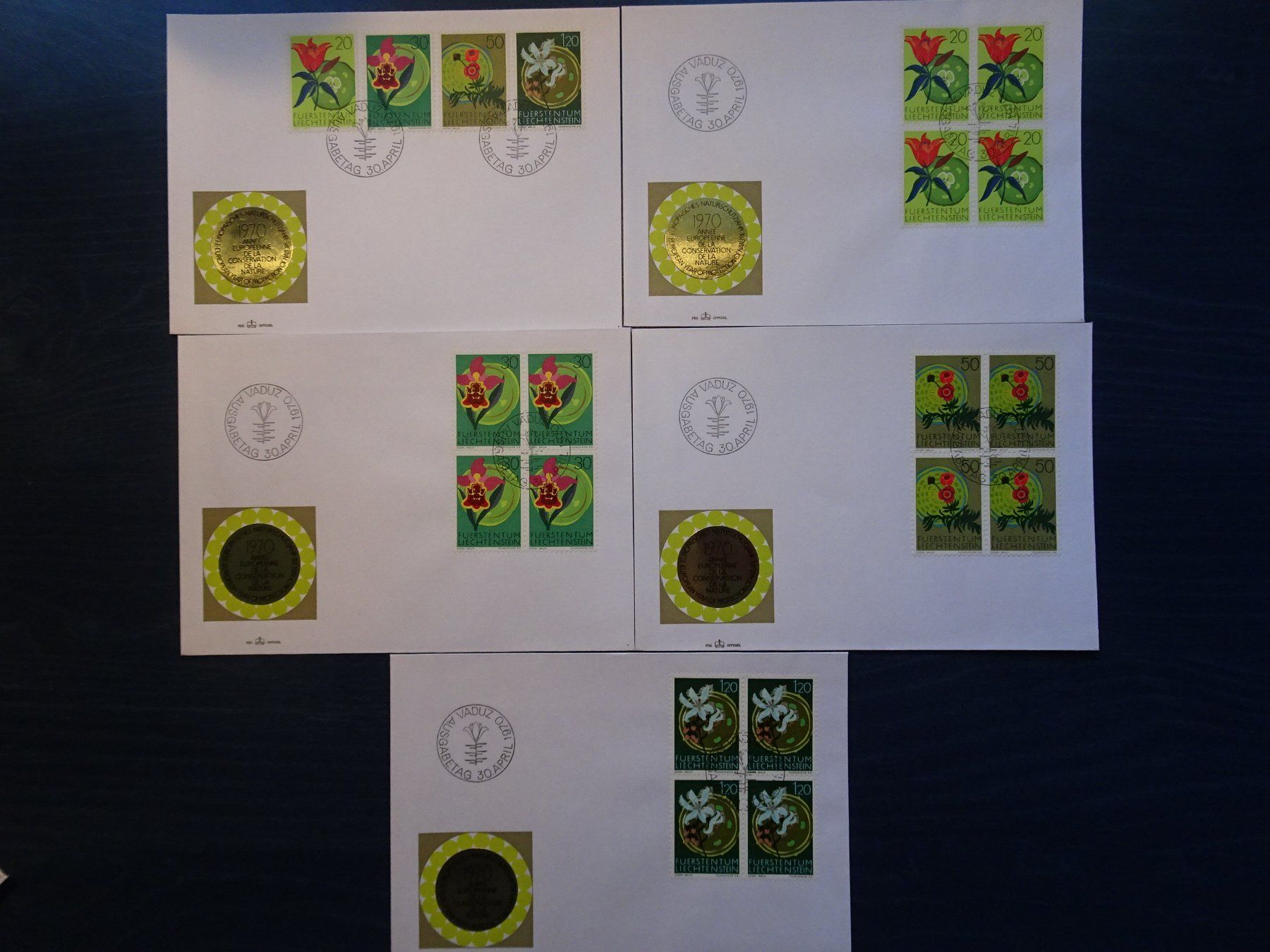 Alle Briefmarken: FDC 1970 – Neu (gemäss Beschreibung) aus Aadorf von Chnorli-Furz