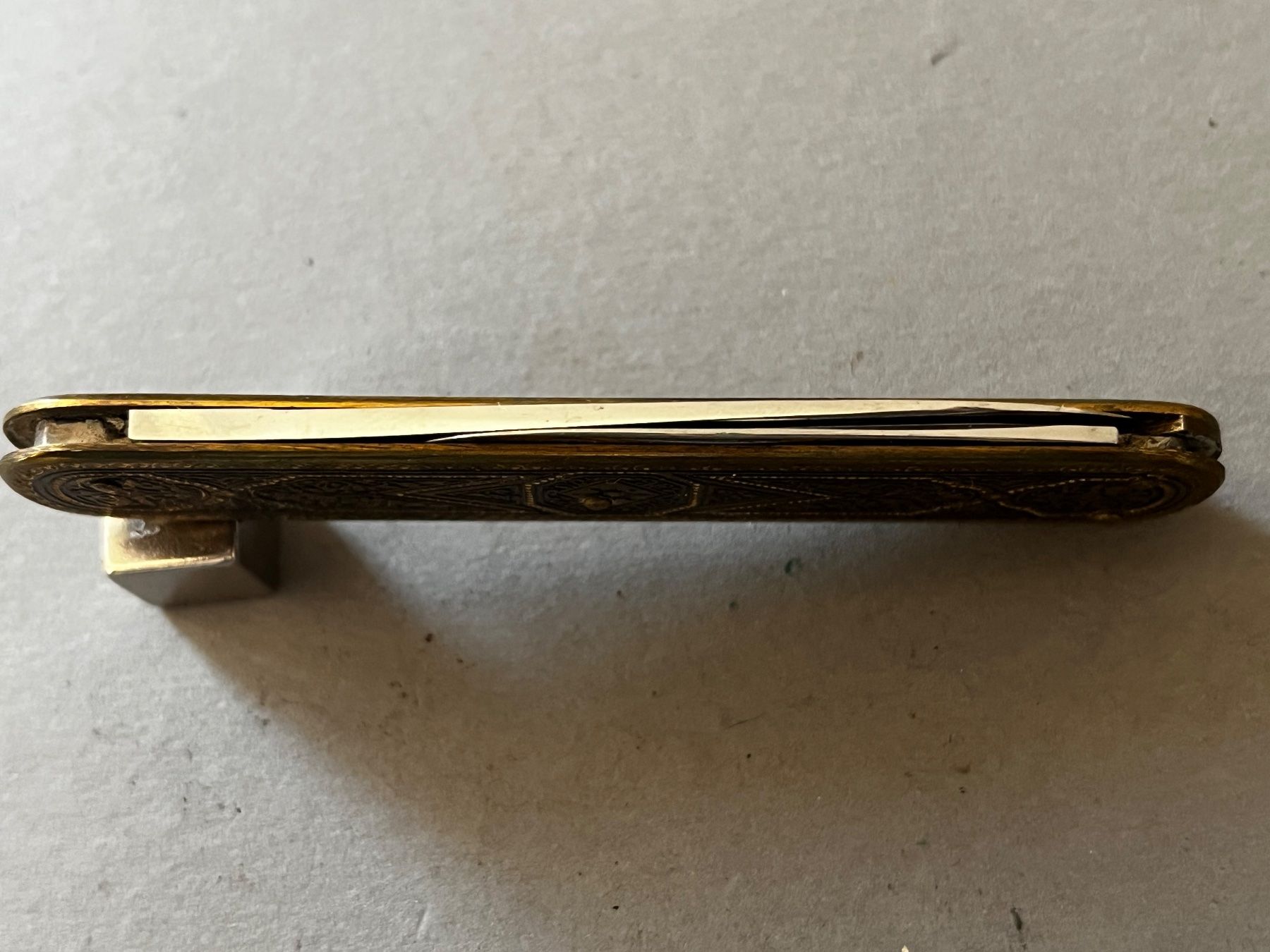 Solingen Taschenmesser: Vintage Sackmesser 81 mm - Messinggriffe - Manicureklinge – Gebraucht aus Zürich von FV.vintage 8