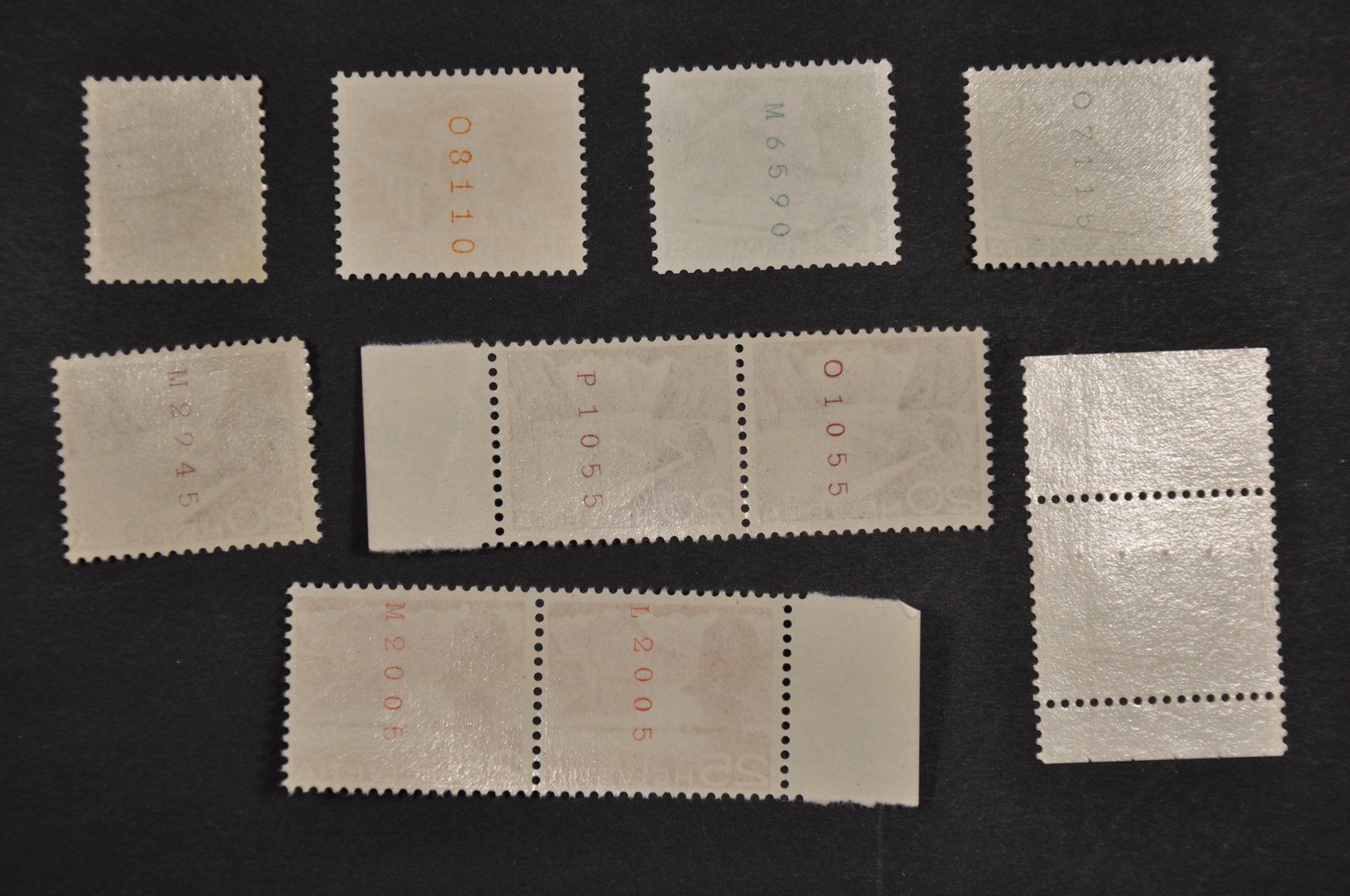 Alle Briefmarken: Rollenmarken postfrisch ohne Falz auf Einsteckkarte – Neu (gemäss Beschreibung) aus Wolfhalden von Zinauktion 1