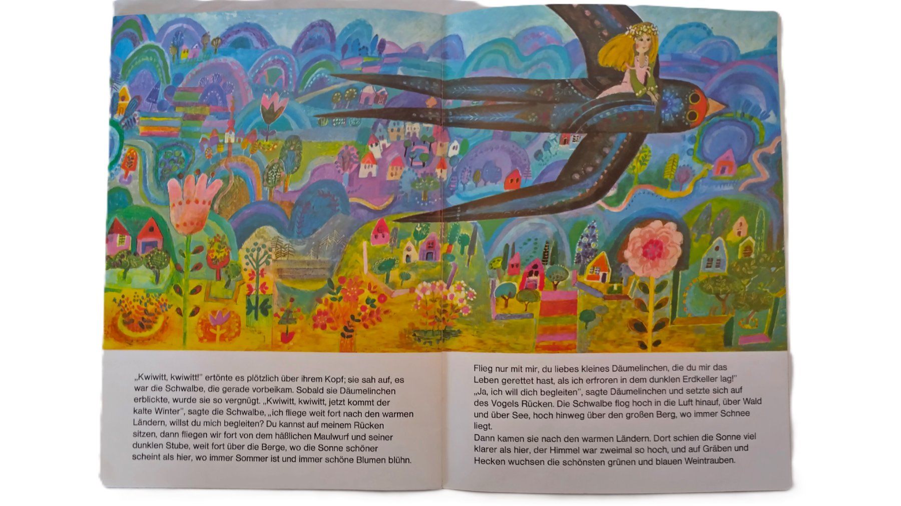 Libri: Däumelinchen - Josef Palecek / Andersen / Bilderheft 1977 – Usato da Bellach venduto da JingleJerry 8