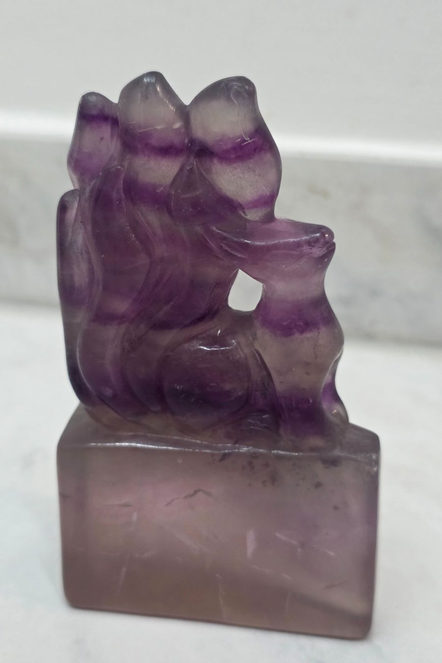 Minerali & Pietre curative: Fluorit Fuchs 365g – Nuovo e nell'imballaggio originale da Matzingen venduto da Shay_Crystalz 3