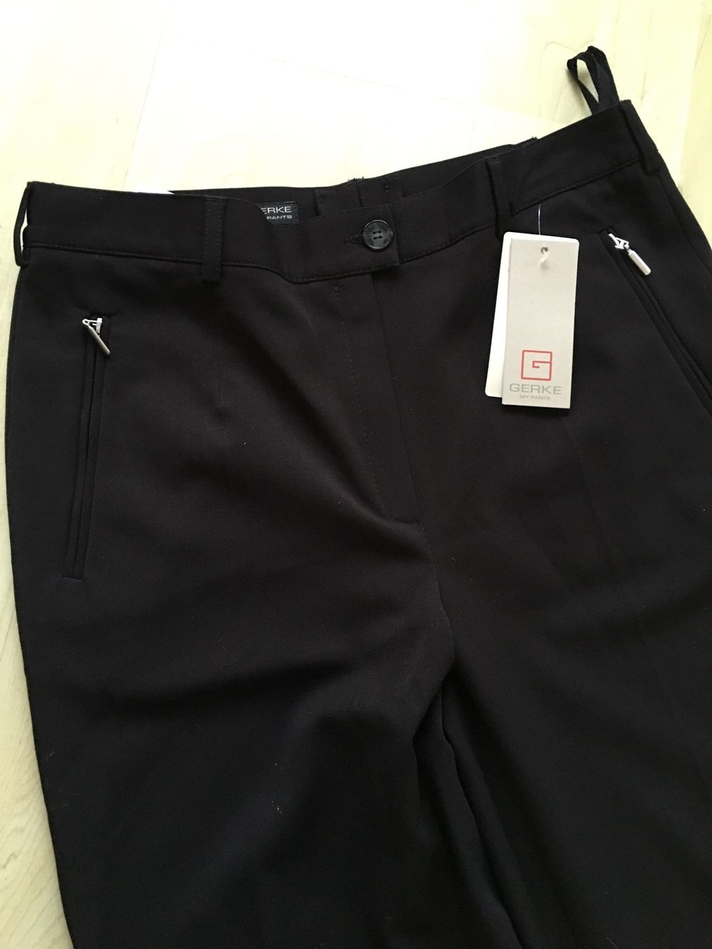 Pantaloni: NEU, Schwarz hose von Gerke, gr.36 – Nuovo (secondo la descrizione) da Zug venduto da Marika33 1
