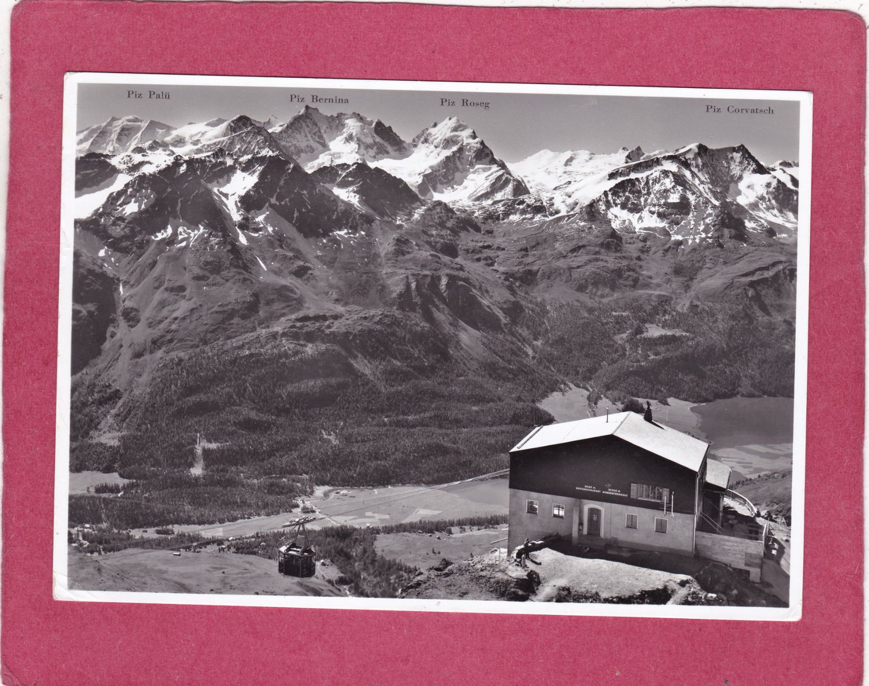 Cartes postales: St. Moritz Luftseilbahn Corviglia - Piz Nair – D'occasion à Herisau par Lisegrat2008