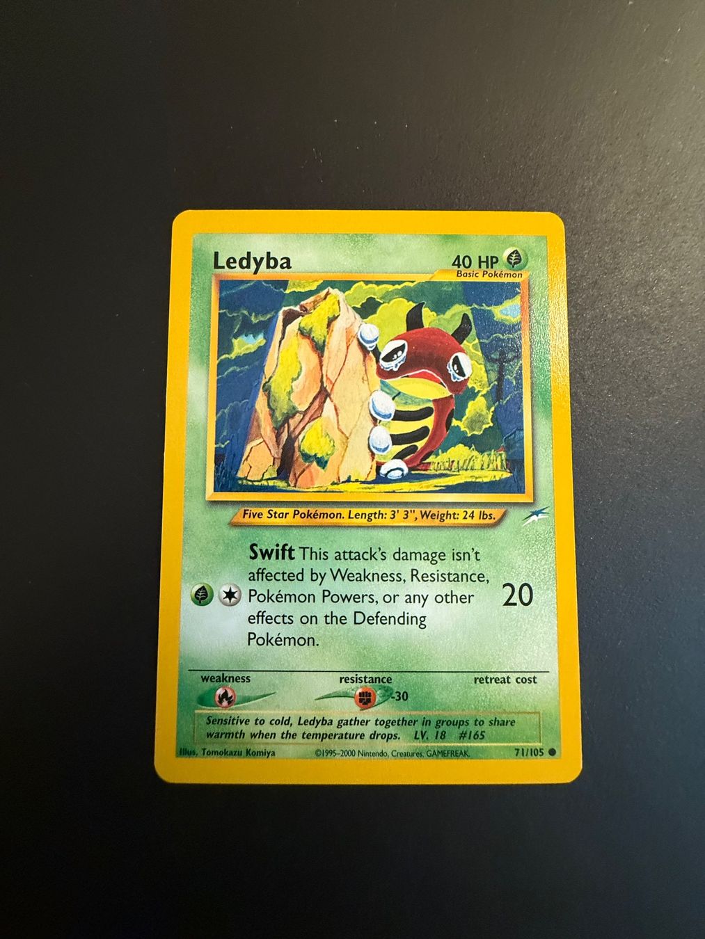 Pokémon Carte collezionabili: Ledyba 71/105 Neo Destiny – Usato da Zürich venduto da pokemon_cards