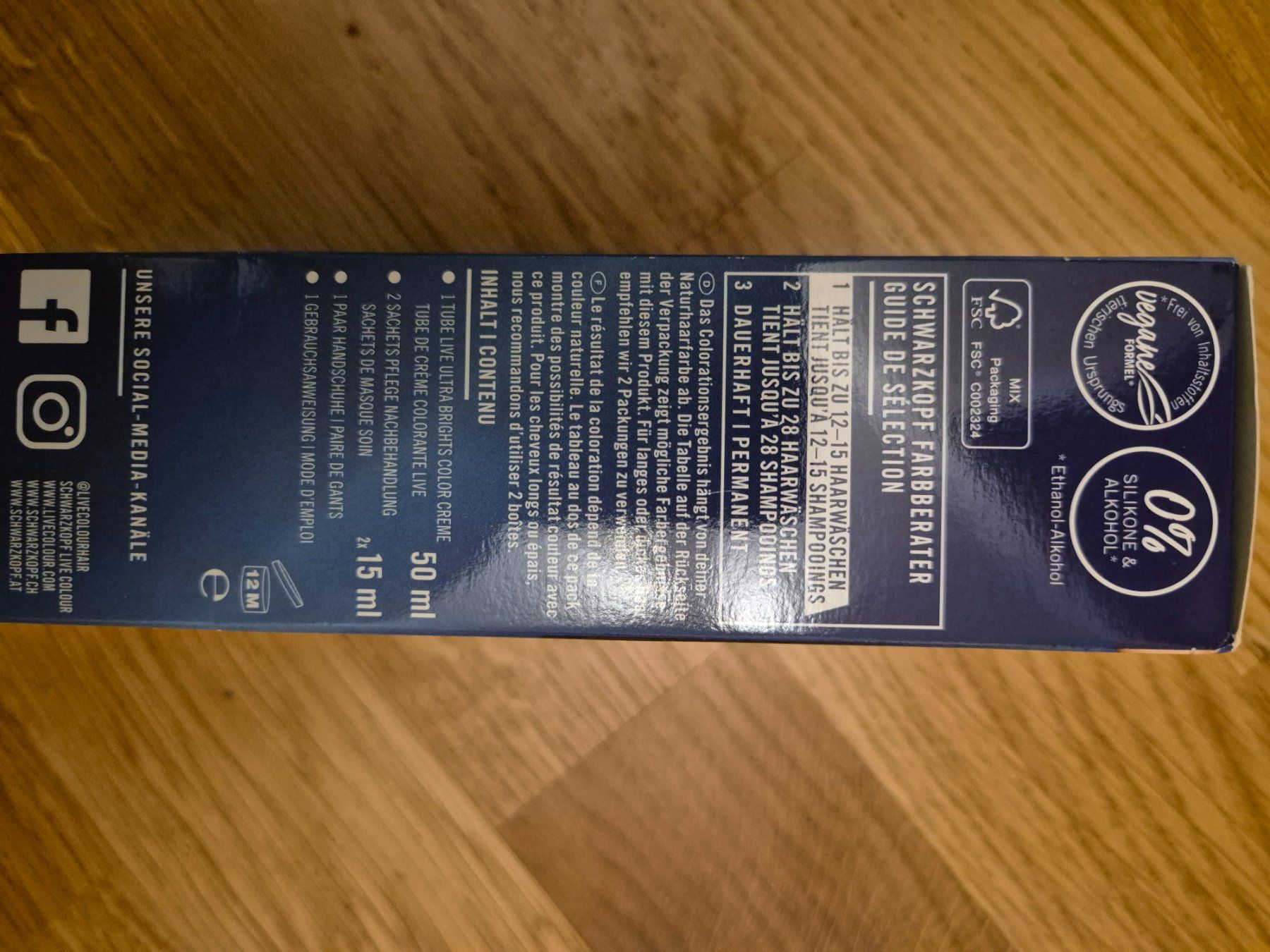 Tinte: LIVE/Schwarzkopf Violett – Nuovo e nell'imballaggio originale da Greifensee venduto da Angela120 1