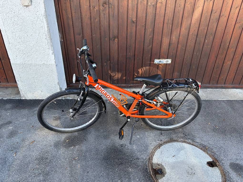 Biciclette: 24 Zoll Kindervelo im Migros Design – Usato da Flims Waldhaus venduto da Cwi80