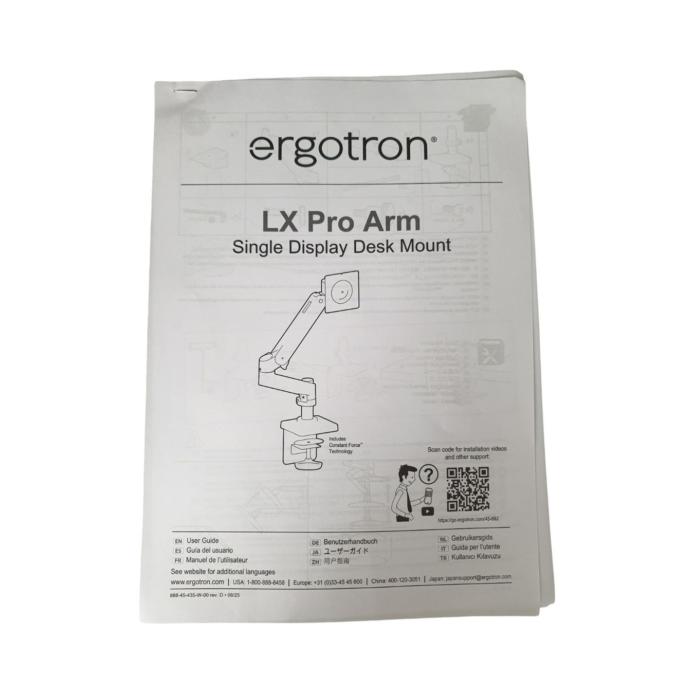 Altro per Ufficio & Commercio: ERGOTRON LX PRO ARM Singel Display Desk Mount – Nuovo (secondo la descrizione) da Wangen b. Olten venduto da Restwert_Wangen 9