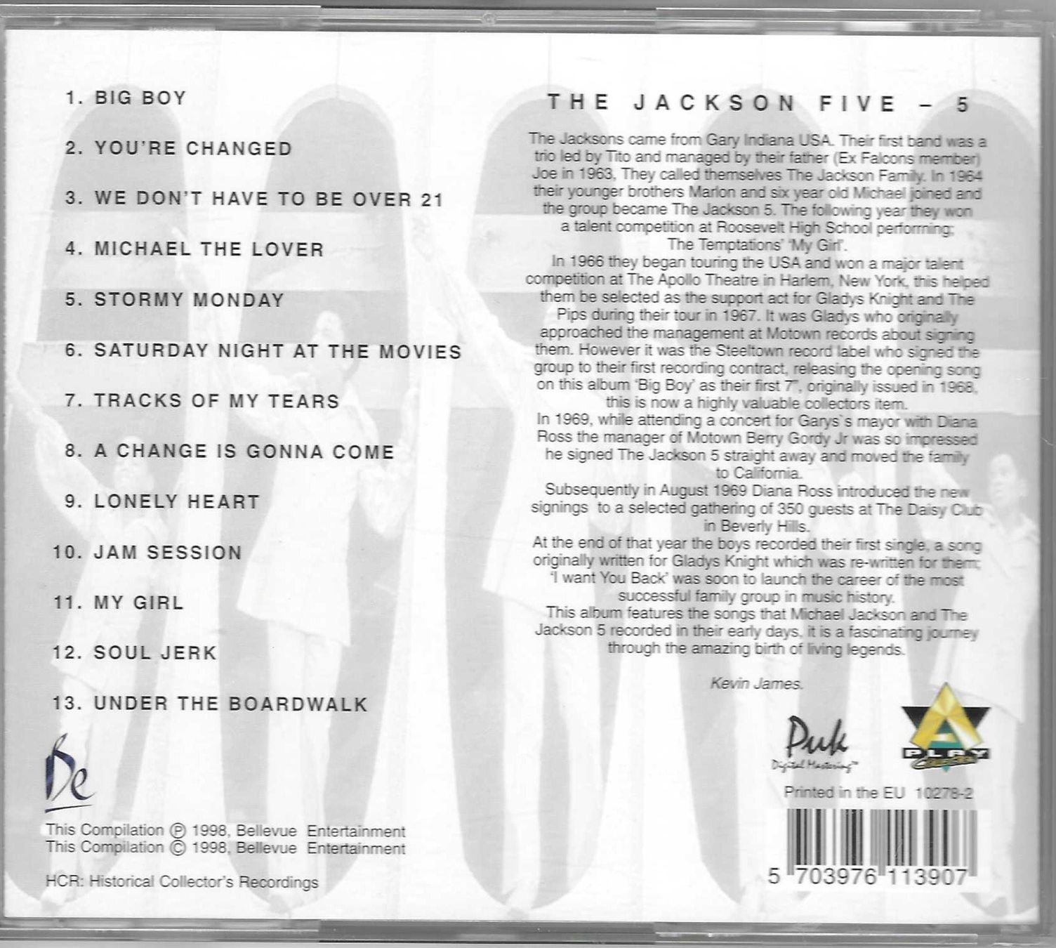 CD: THE JACKSON FIVE  5 – Usato da Bex venduto da Giorgiob 1