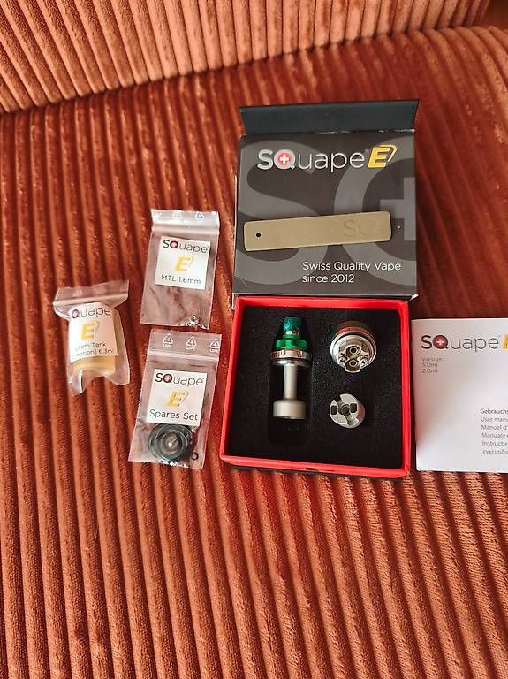 Sonstige Tabakwaren: StattQualm SQuape E[motion] 6,3 ml  Grün – Gebraucht aus Elgg von lul_lmn2 1