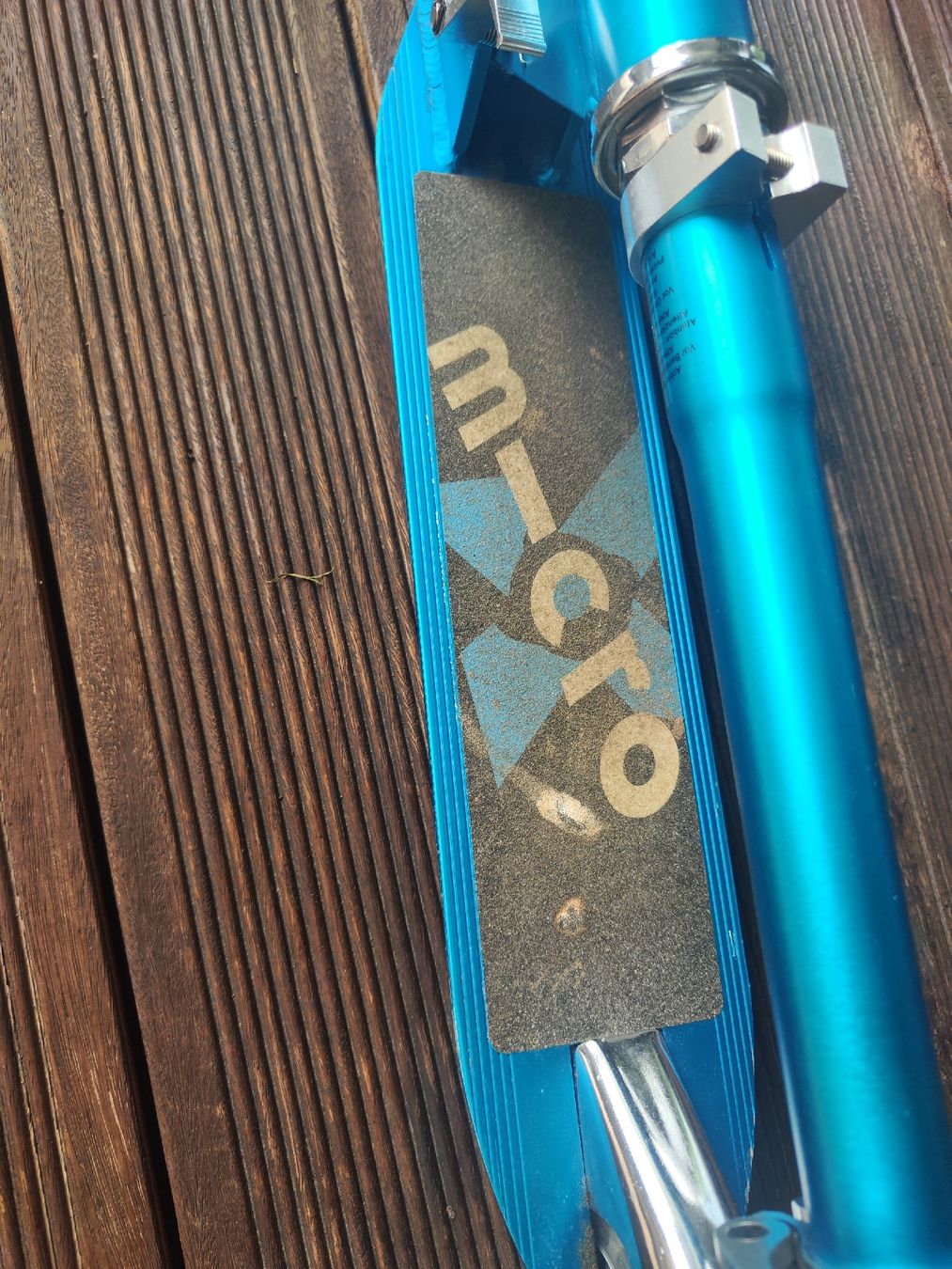 Micro Kickboard: Micro Scooter blau klappbar  – D'occasion à Richterswil par timbo25 1