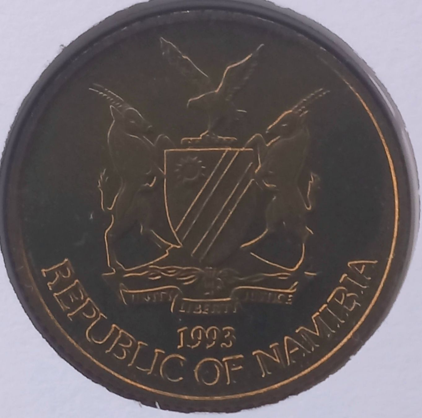 Tutti le monete: Münzbrief Namibia 1994 – Usato da Niederuzwil venduto da lubimaja 1