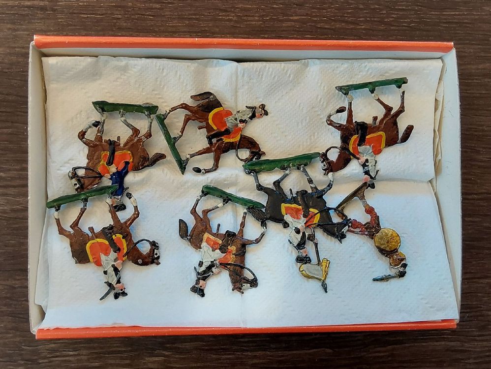 Jouets: Bleisoldaten Zinnsoldaten antik handbemalt – D'occasion à Köniz par scopello12 4