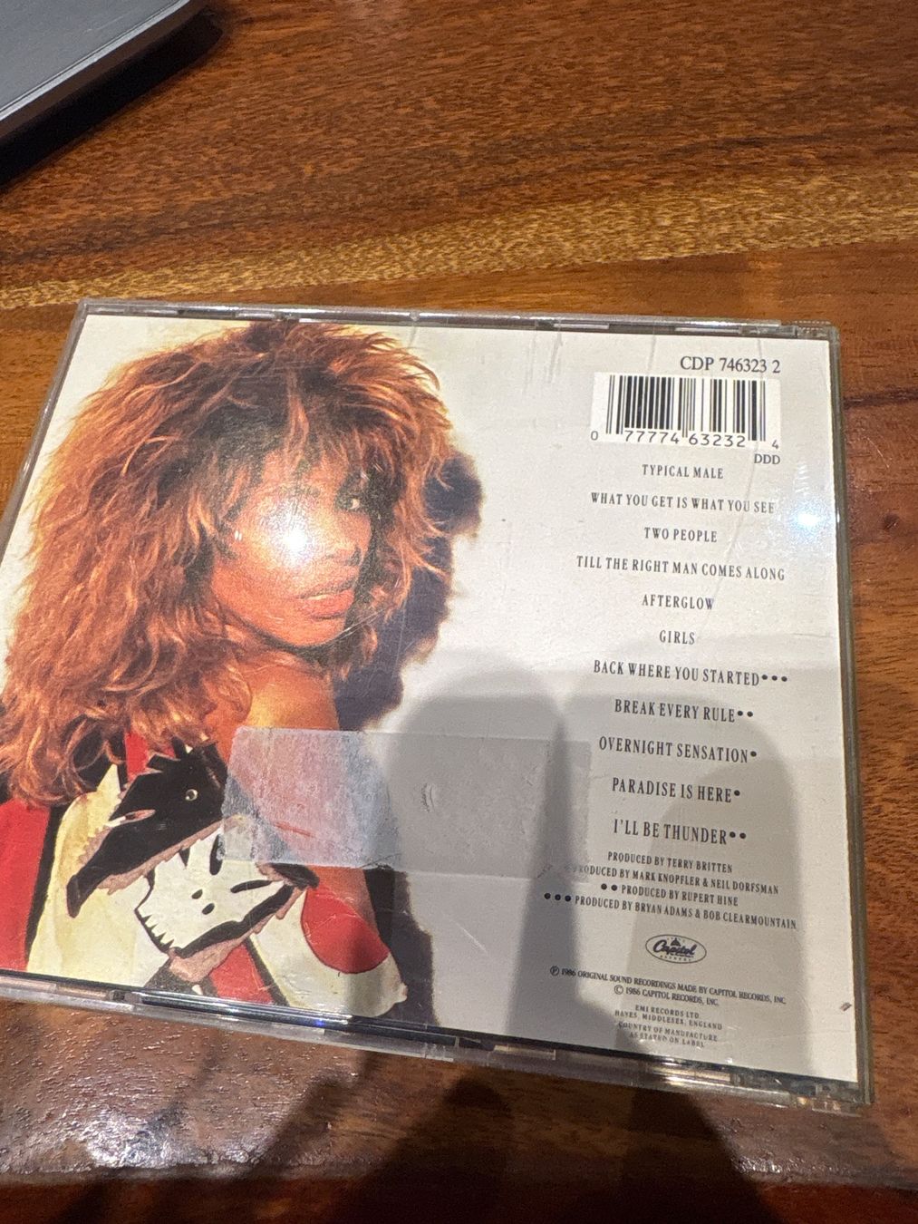 CD: Tina Turner - Break Every Rule (CD) – Usato da Andwil SG venduto da schmei 1