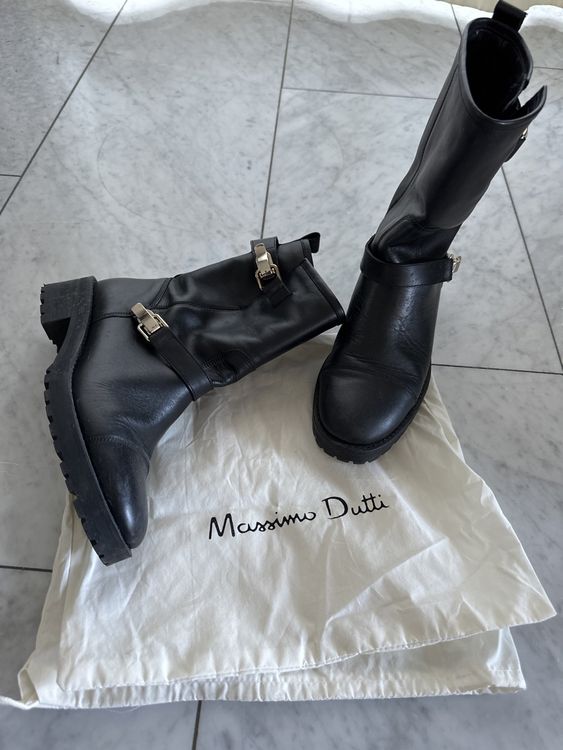 Massimo dutti sale biker boots