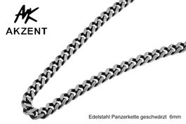 AKZENT Panzerkette Edelstahl 60cm 6mm geschwärzt