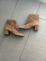 Stiefeletten Wildleder braun Grösse 41 neuwertig