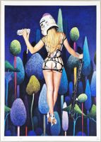 Death NYC Ltd Ed Pop Art Druck " Star Wars hot Girl
