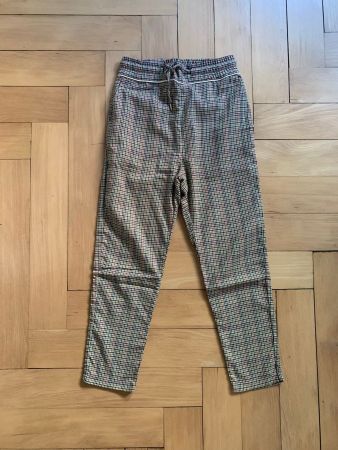 DRÔLE DE MONSIEUR - Hose beige kariert S