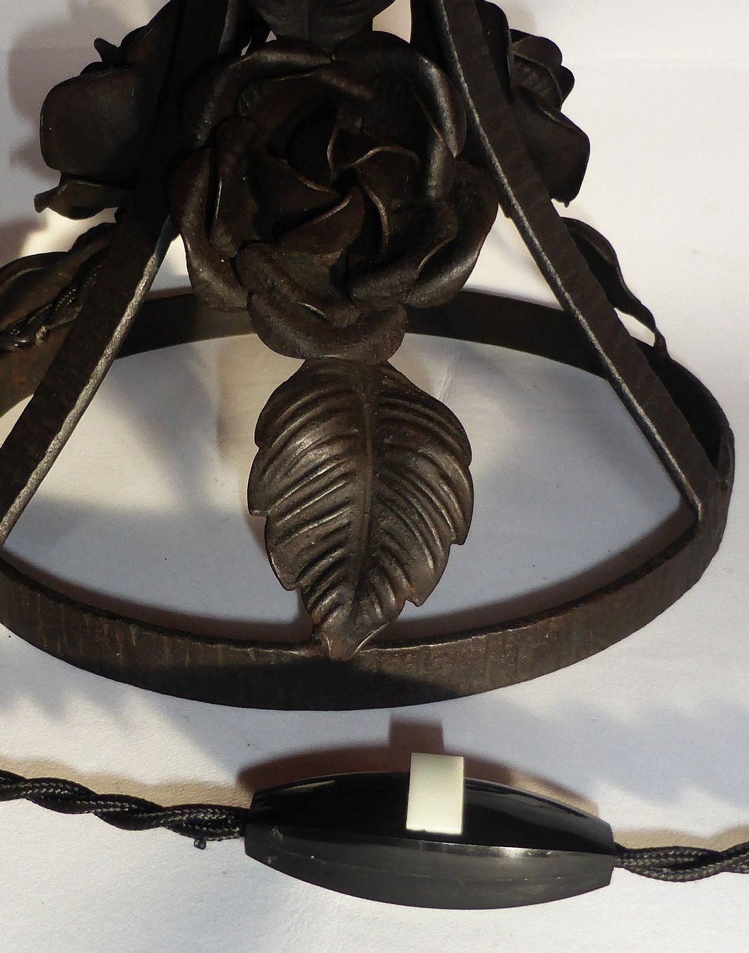 Lampade: Wunderschöne Tischlampe 1925 Noverdy Frankreich – Usato da Sonceboz-Sombeval venduto da Artdecolove 9