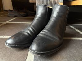 Bally Chelsea Boots, Gallus, Leder, schwarz