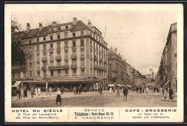 Genève, Hotel du Siècle, 2 Rue de Laus