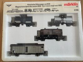 Märklin 4786 Historische Güterwagen Set