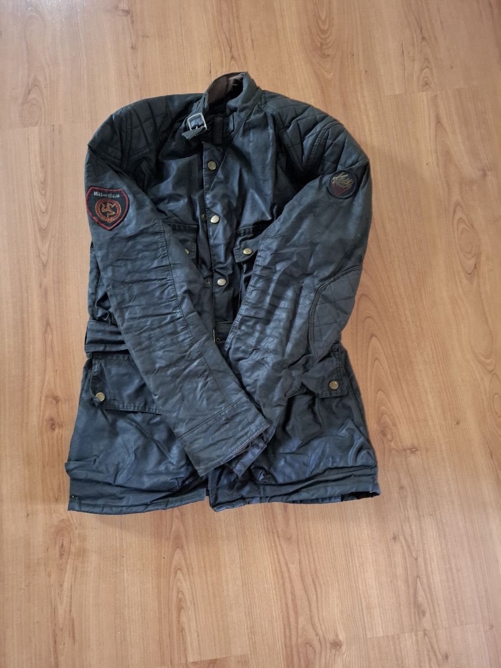 Giacche: True Vintage Original 90er Wachsjacke Gr.48 – Usato da Hunzenschwil venduto da Hardrock6 1