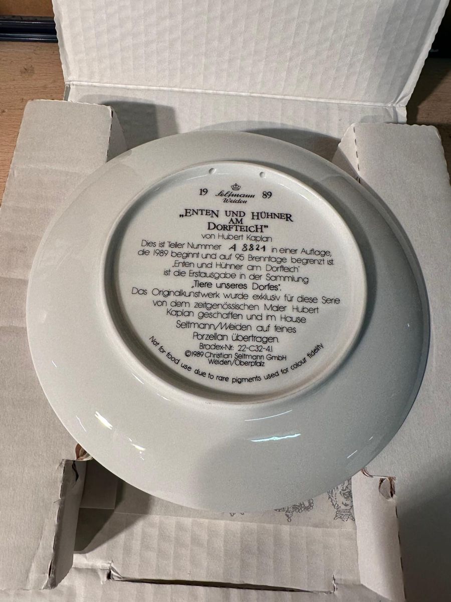 Piatti: Vintage Collectible Plates – Usato da Lausanne venduto da artnouveau04 7