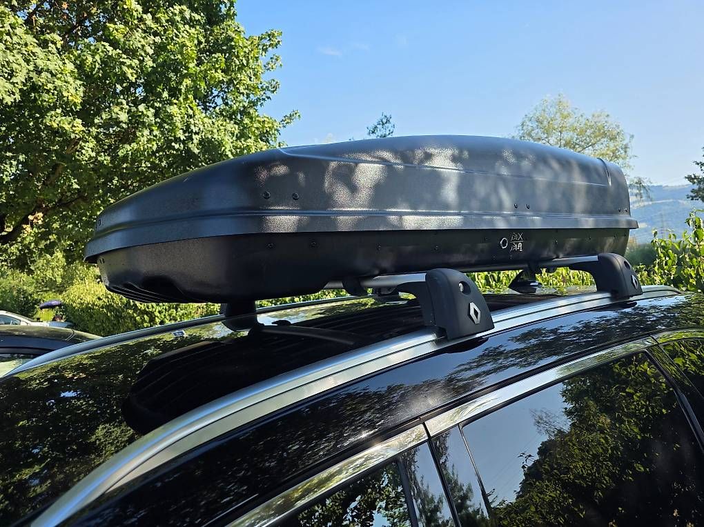 Box da tetto: Renault Koleos Dachbox inkl. Original Dachträger – Usato da Schmerikon venduto da barautoankauf