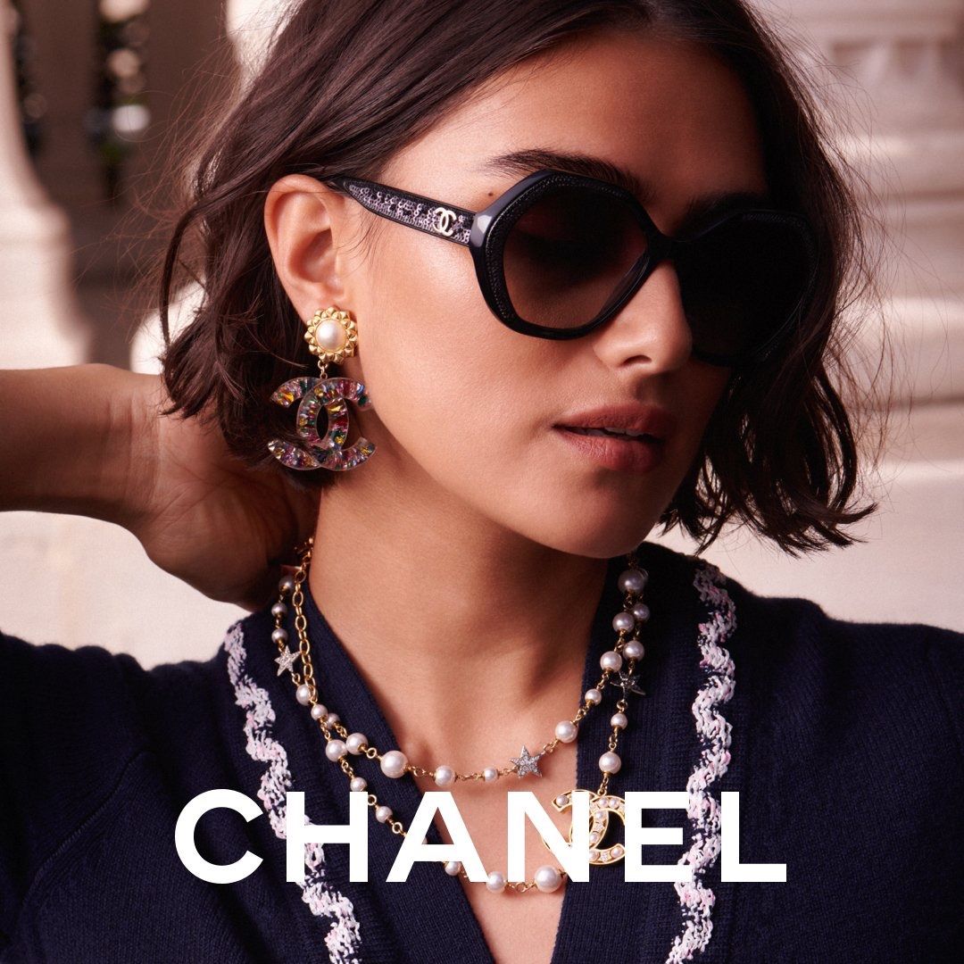 Chanel Occhiali & Lenti: Chanel Sonnenbrille mit Pailletten – Nuovo (secondo la descrizione) da Adliswil venduto da wio_78dl 1