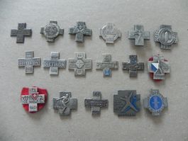 Medaille 17 Sport Abzeichen Brosche Dietikon ZH 1923 - 76