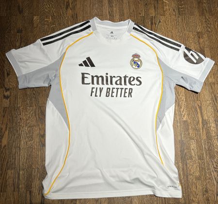 Real Madrid Fussballtrikot Adidas weiss Grösse L